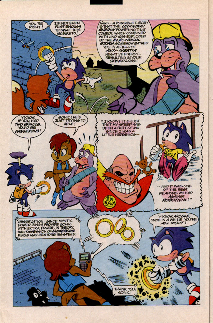 Sonic - Archie Adventure Series September 1996 Page 7